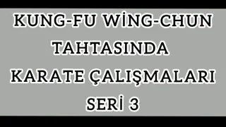 Wing-Chun Kung-fu Tahtasında Karate Çalışmaları  (seri 3) 3 SAVUNMA HAREKETİ