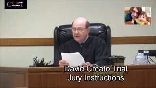 David Creato Trial Jury Instructions
