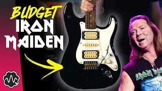 I Turned a SQUIER into an IRON MAIDEN Stratocaster