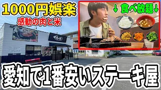 【爆食い】感動の肉と米という愛知で1番安いステーキ屋が改めて凄い