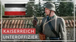 ERSTER WELTKRIEG - Unteroffizier der Maschinengewehr-Scharfschützen von 1917