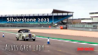 SHED RACING - Pomeroy Trophy - Silverstone 2023 in a Alvis grey lady