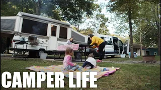 Big Family Pop Up Camping | 6 Kids | Williamsburg, VA