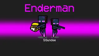 Super ENDERMAN Imposter Role in Among us