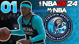 The NBA EXPANDS to Seattle and Virginia Beach! (+ MyNBA Sliders) - NBA 2K24 MyNBA Expansion | Ep.1