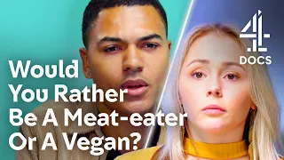 A Vegan Debates With A Butcher About Eating Meat | Would You Rather?