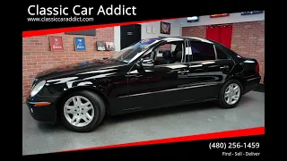 Test Drive 2008 Mercedes E320 Bluetec SOLD Diesel Classic Car Addict