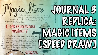 Gravity Falls - Journal 3 Replica - Magic Items