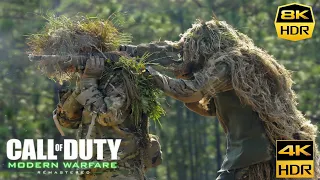 One Shot One Kill Call Of Duty Modern Warfare Remastered 8K 4K HDR 60fps Realistic Graphics RTX 3090