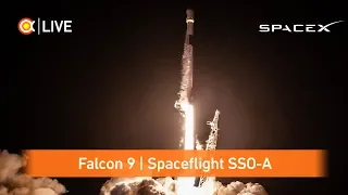 🔴64 спутника за раз! SpaceX Falcon 9 [SSO-A, трансляция пуска]