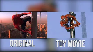 Spider Man (2002) Final Swing Stop Motion Comparative