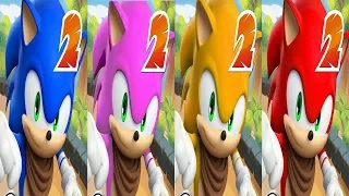 Sonic Dash 2 - SONIC VS AMY VS TAILS VS KNUCKLES