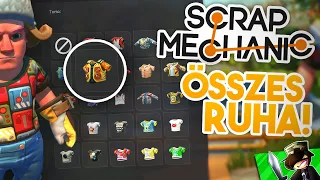 ÍGY SZEREZD MEG AZ ÖSSZES ÚJ RUHÁT! 👔 - Scrap Mechanic