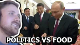 Forsen Reacts To politics vs food