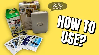 Instax Mini Link Printer: How to Use/Connect to Phone