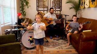 Colt Clark and the Quarantine Kids play "She Loves You"