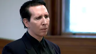 Raw video: Marilyn Manson in New Hampshire courtroom to plead no contest in 2019 incident