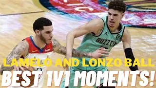 LAMELO AND LONZO BALL BEST 1V1 MOMENTS! BALL BROTHER’S BEST MOMENTS!