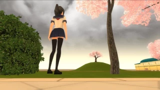 Yandere Simulator - Confession Under The Cherry Tree ( Pose Mode )