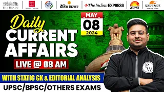 8 May Current Affairs 2024 | Current Affairs Today | Current Affairs 2024 For BPSC and PSC Exams