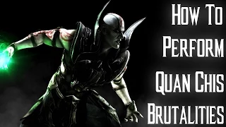 Kombat Tips - How to perform Quan Chis Brutalities in MKX