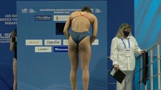 Alaïs Kalonji (France) || 10m Platform || European Aquatics Championships 2021