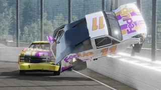 NASCAR Racing Crashes #26 (Truck Edition) - BeamNG Drive