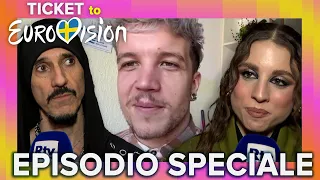 Ticket to Eurovision - Episodio Speciale con Angelina Mango, Baby Lasagna e Megara