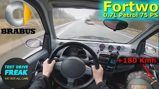 2005 Smart Fortwo C 450 0.7 Brabus 75 PS TOP SPEED AUTOBAHN DRIVE POV