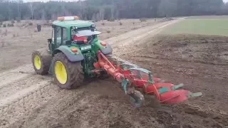 Wiosenna Orka 2016 John Deere 6420 S & Kverneland