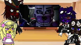 FNAF react to Ultimate Frightby Dheusta