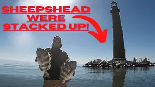 Sheepshead Fishing Sand Island Lighthouse | Dauphin Island, Alabama