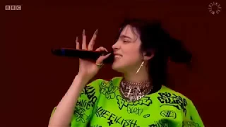 Billie Eilish - "all the good girls go to hell"  LIVE  Weekend 2019