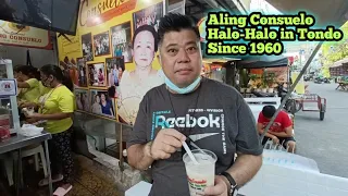 Aling Consuelo Halo halo in Tondo Since 1960 | Mura at Masarap | A Must Try