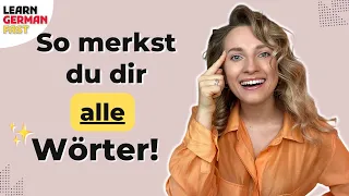 Wortschatz 📚 vergrößern (Tipps zum Deutschlernen 🇩🇪) - Learn German Fast