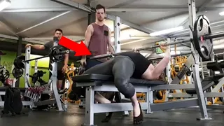 Awkward Moment With Girl In The Gym