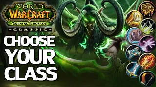 WoW Burning Crusade Classic Class Picking Guide