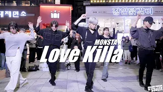 [4K] 비아워 (BE OUR) - Love Killa (몬스타엑스, MONSTA X) 커버 댄스 @ 230417 홍대 버스킹 직캠 By SSoLEE
