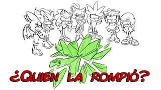 ¿Quien la rompió? Sonic Mini comics (Fandub español latino)