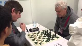 Michael Cain losing to grand master John Nunn