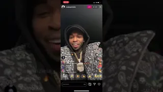 POP SMOKE SHOWS OFF MONEY ON IG LIVE