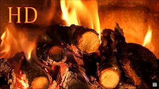 ✰ 10 HOURS ✰ Best FIRE in Fireplace ✰ longest FullHD 1080p