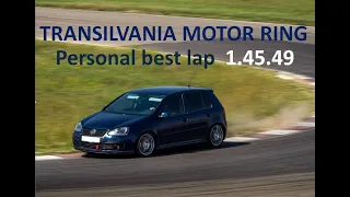 Personal best lap 1.45.49 @TransilvaniaMotorRingRaceTrack trackday