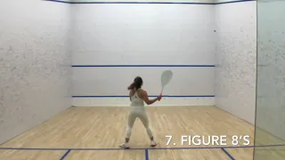 Squash Solo Drills