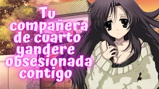 ASMR Tu Compañera de Cuarto Yandere Obsesionada Contigo 🔪Roleplay Anime Español | Killari ASMR