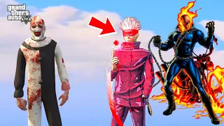 Franklin Found Devil God & Ghost Rider To kill Serbian Dancing Lady & Save Goku In Gta V |