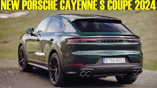 2024 New Porsche Cayenne Coupe S - Better than BMW X6!?