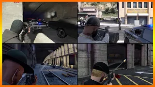 Gulag Gang Meth Run Ambush Cops Goes Wrong (multiple pov) | Nopixel GTA RP