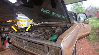 1987 RamCharger Project Part 3: Pumping Fuel to the Carb and Fixing the Rear Hatch