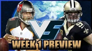 TAMPA BAY BUCCANEERS @ NEW ORLEANS SAINTS WEEK 1 2018 GAME PREVIEW | @Shellitronnn